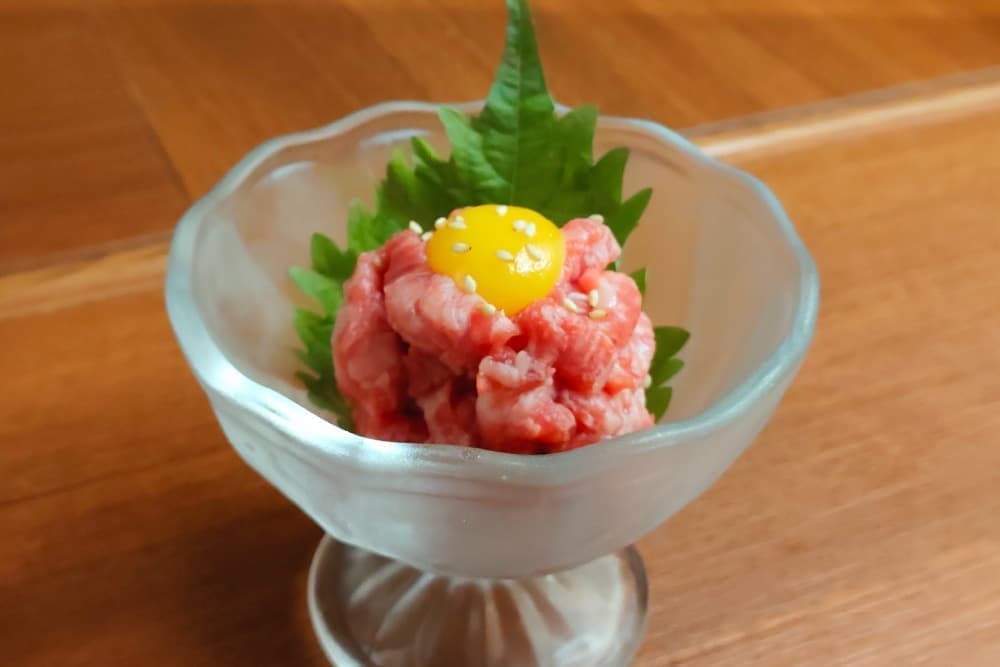 百萬力 北見本店_ユッケ